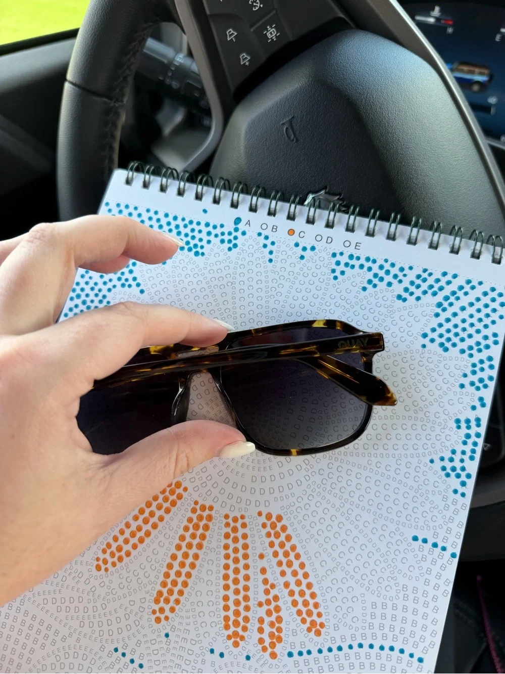 Quay Australia Tortoiseshell Sunglasses with Brown Lenses